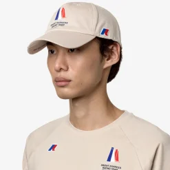 K-WAY Roberty Orient Express Team Ac - Headwear - Cap - Unisex - Grey Vapor New