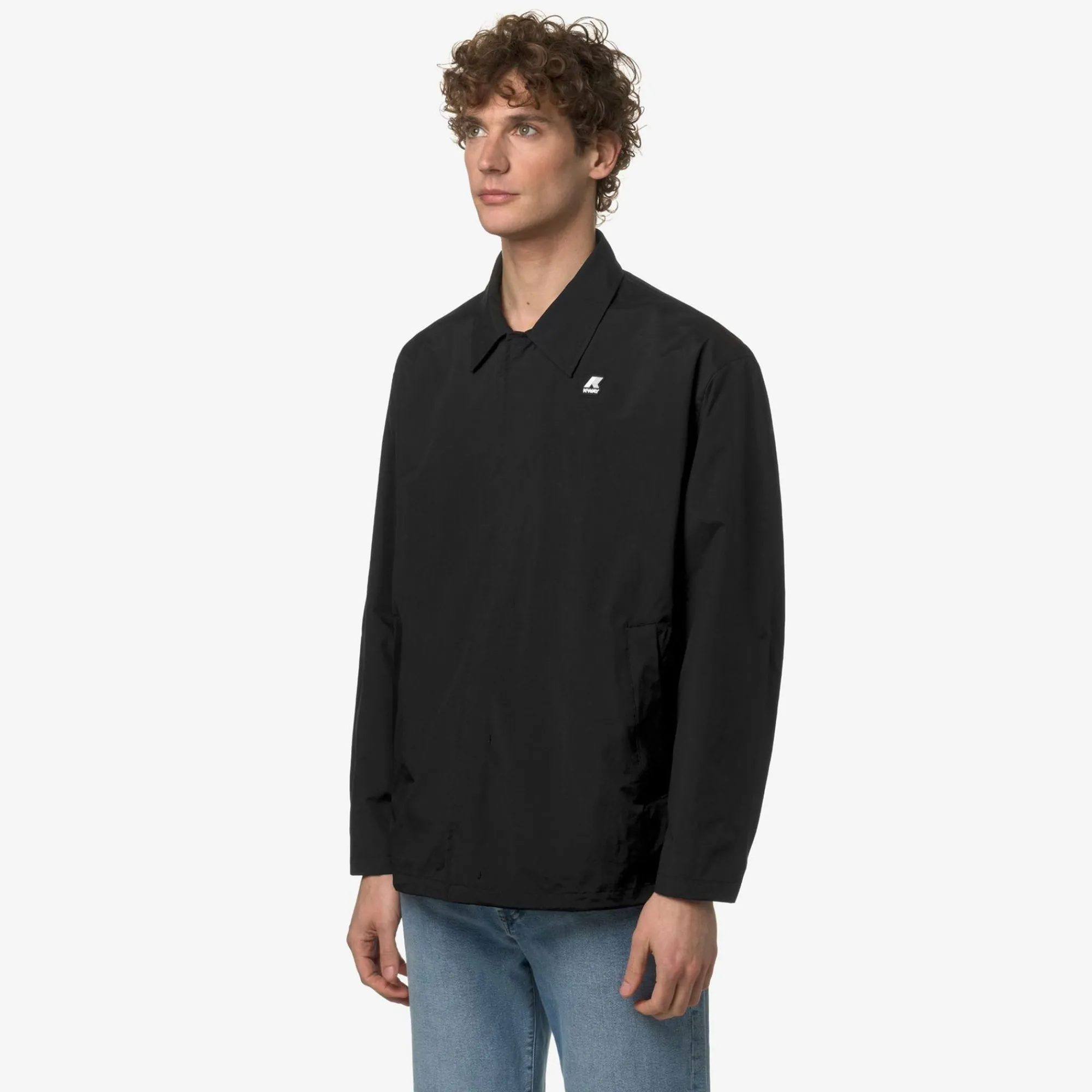 K-WAY Rohan Eco Ottoman - Jackets - Short - Man - Black Pure Sale