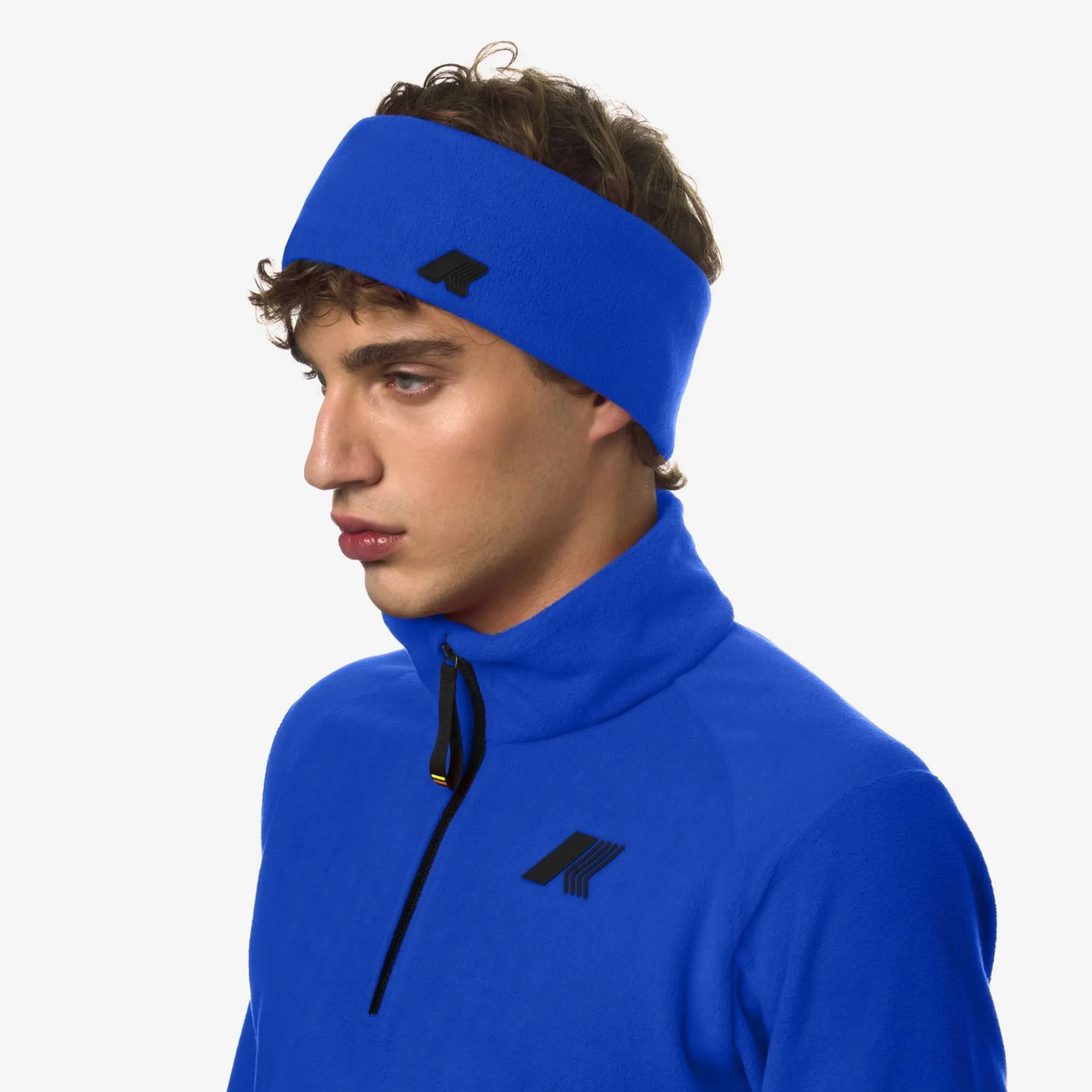 K-WAY Rouget Sherpa Polar - Headwear - Headband - Unisex - Blue Royal Marine New