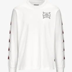 K-WAY Roxbury Hurricane - T-Shirtstop - T-Shirt - Unisex - White Natural Fashion