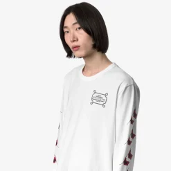 K-WAY Roxbury Hurricane - T-Shirtstop - T-Shirt - Unisex - White Natural Cheap