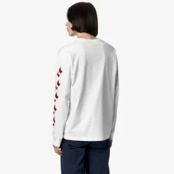 K-WAY Roxbury Hurricane - T-Shirtstop - T-Shirt - Unisex - White Natural Cheap