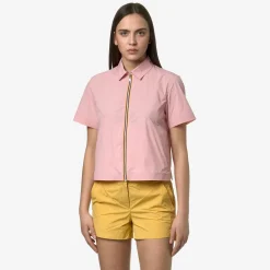 K-WAY Ruan - Jackets - Short - Woman - Pink Ash Best Sale