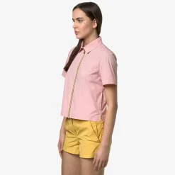 K-WAY Ruan - Jackets - Short - Woman - Pink Ash Best Sale