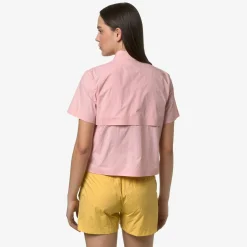 K-WAY Ruan - Jackets - Short - Woman - Pink Ash Best Sale