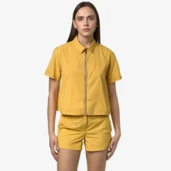 K-WAY Ruan - Jackets - Short - Woman - Yellow Mimosa New