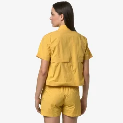 K-WAY Ruan - Jackets - Short - Woman - Yellow Mimosa New