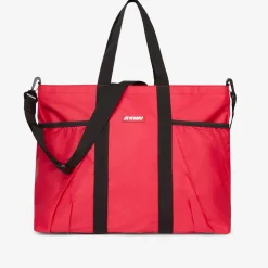 K-WAY Saint Malo - Bags - Tote Bag - Unisex - Red Berry Cheap