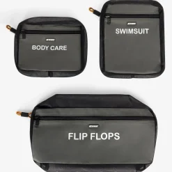 K-WAY Saint Malo - Bags - Tote Bag - Unisex - Green Blackish Outlet