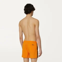 K-WAY Salt - Bathing Suits - Swimming Trunk - Man - Orange Russet Outlet