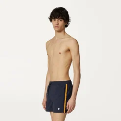 K-WAY Salt - Bathing Suits - Swimming Trunk - Man - Blue Depth New
