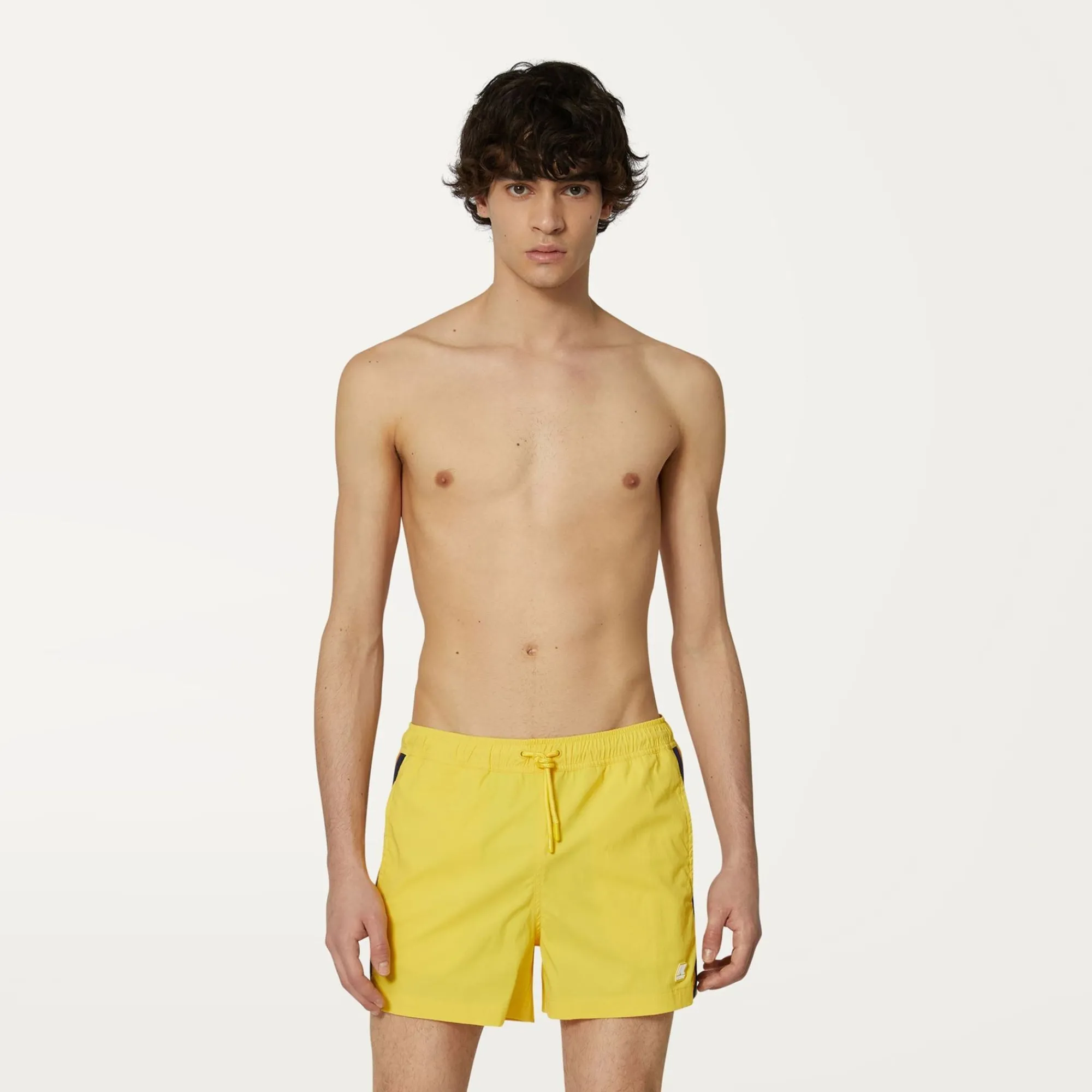 K-WAY Salt - Bathing Suits - Swimming Trunk - Man - Yellow Sunstruck Best Sale