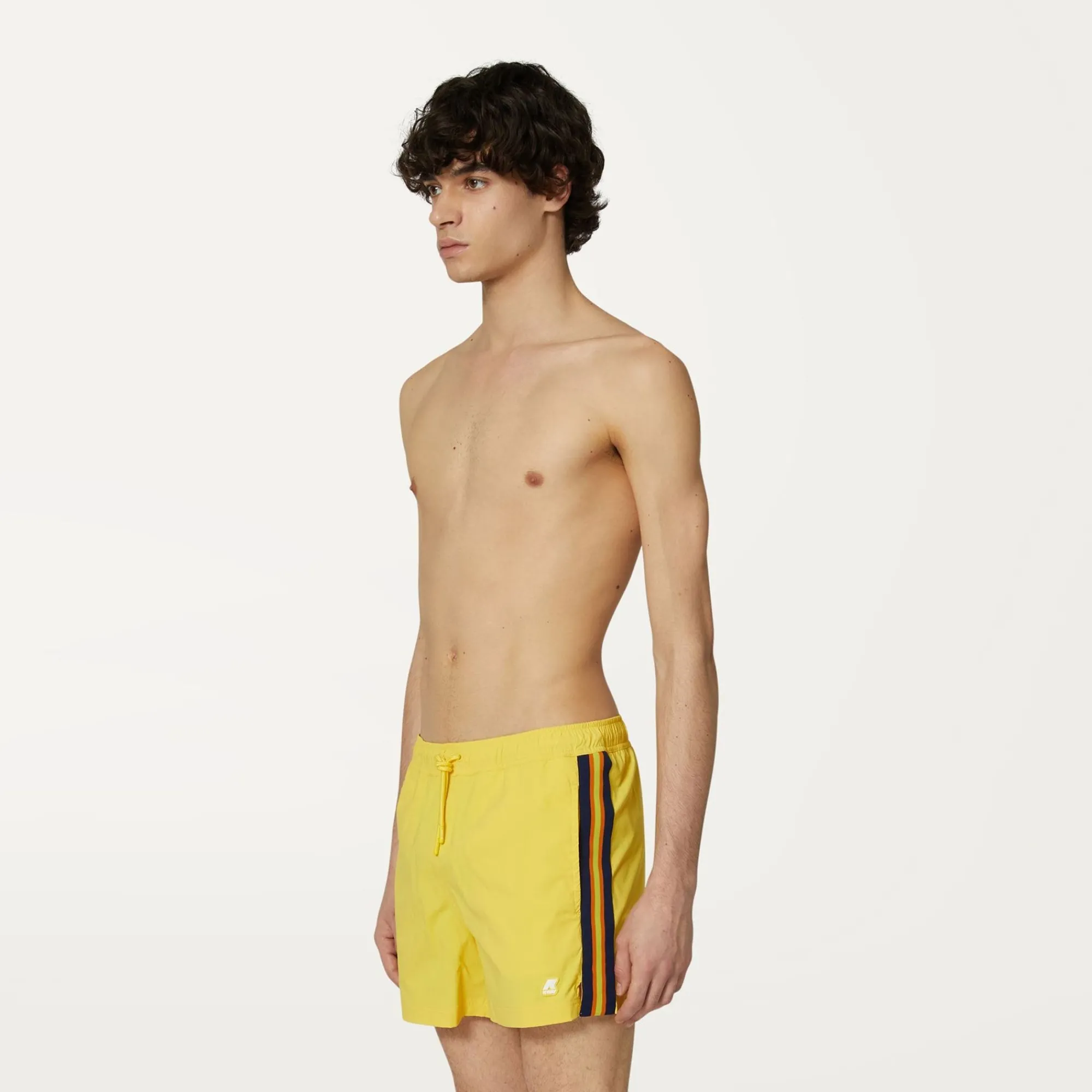 K-WAY Salt - Bathing Suits - Swimming Trunk - Man - Yellow Sunstruck Best Sale