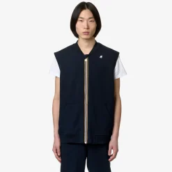 K-WAY Sandor Light Spacer - Fleece - Vest - Man - Blue Depth Online