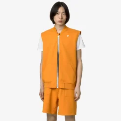 K-WAY Sandor Light Spacer - Fleece - Vest - Man - Orange Md Best
