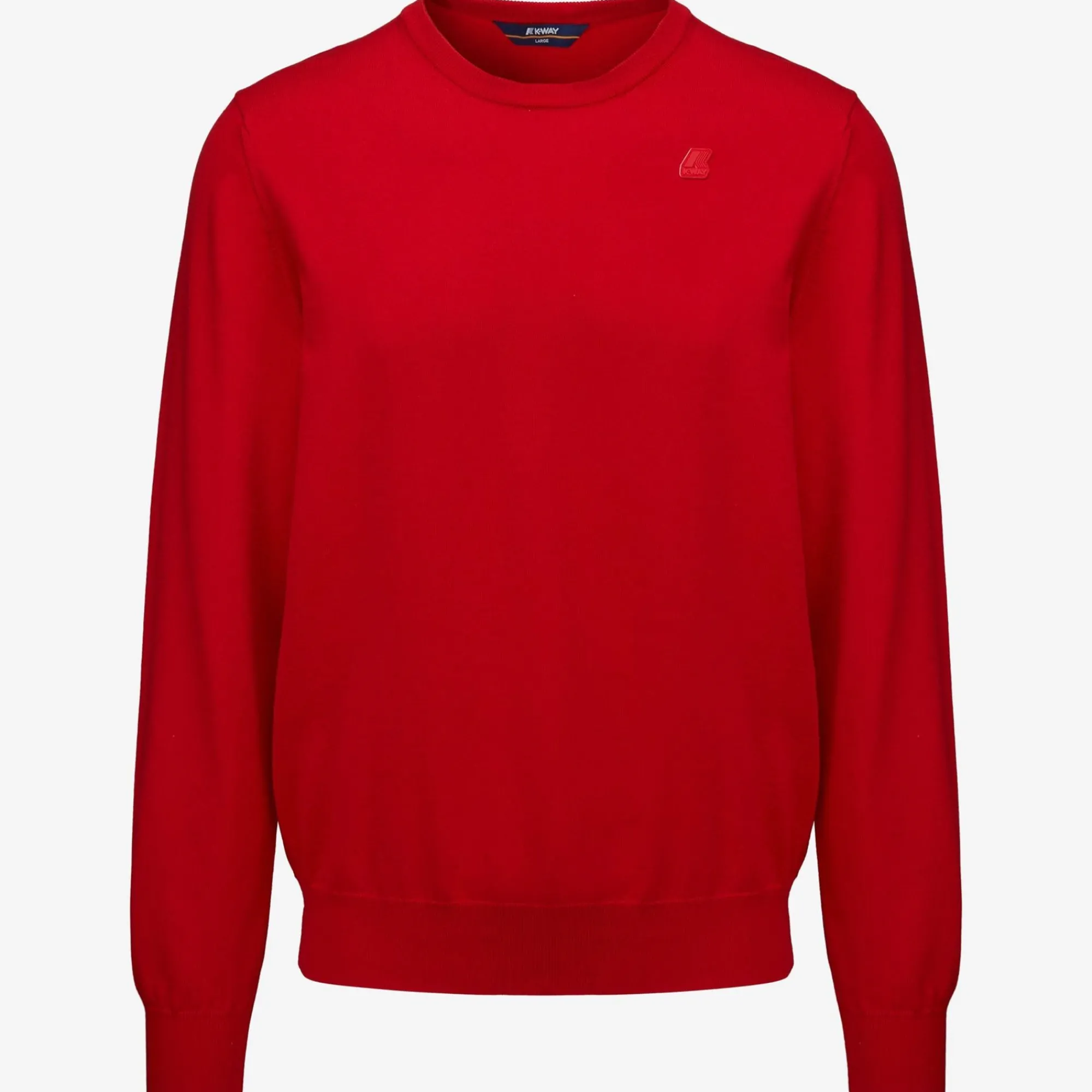 K-WAY Sebastien Cotton Ps - Knitwear - Pullover - Man - Red Flash Sale