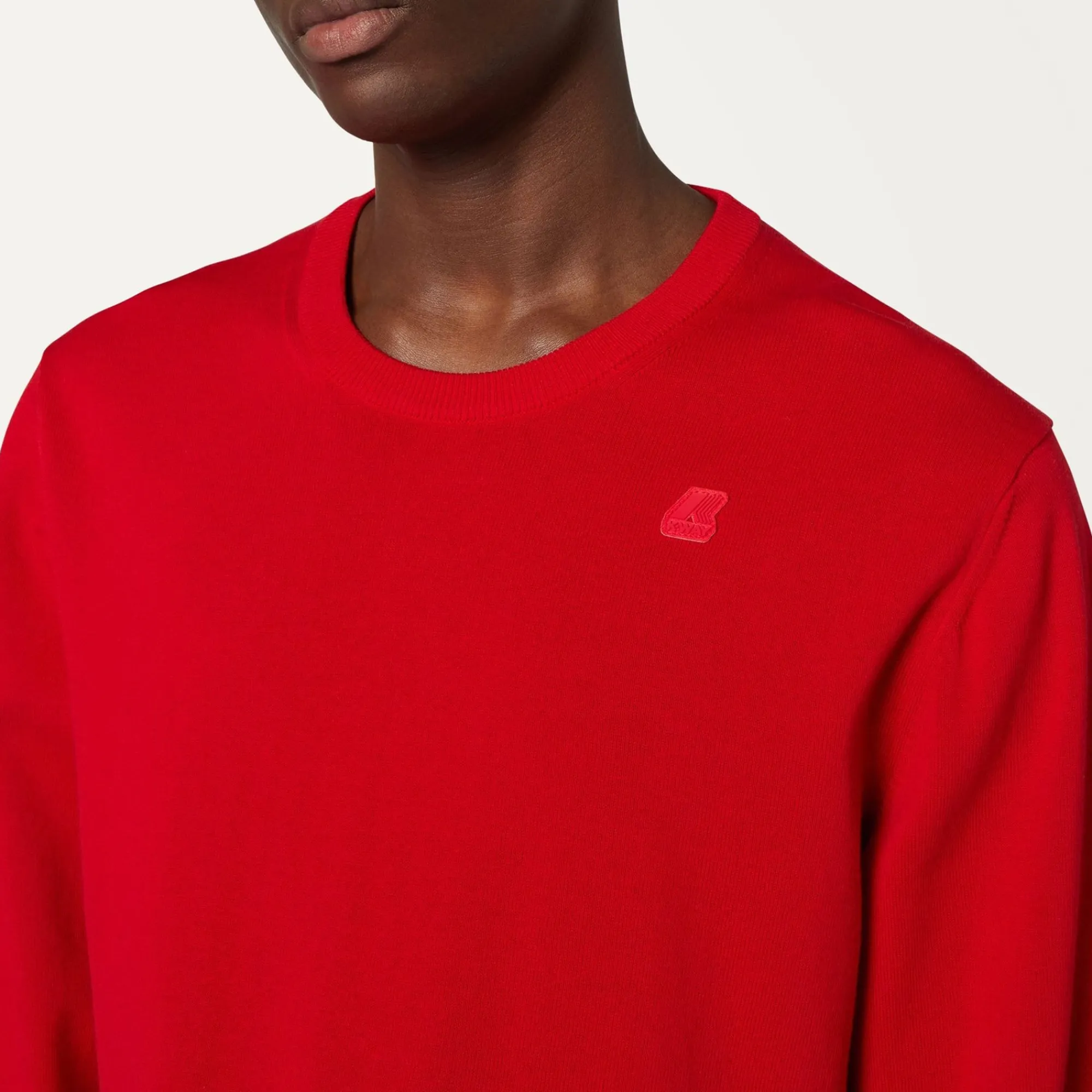 K-WAY Sebastien Cotton Ps - Knitwear - Pullover - Man - Red Flash Sale