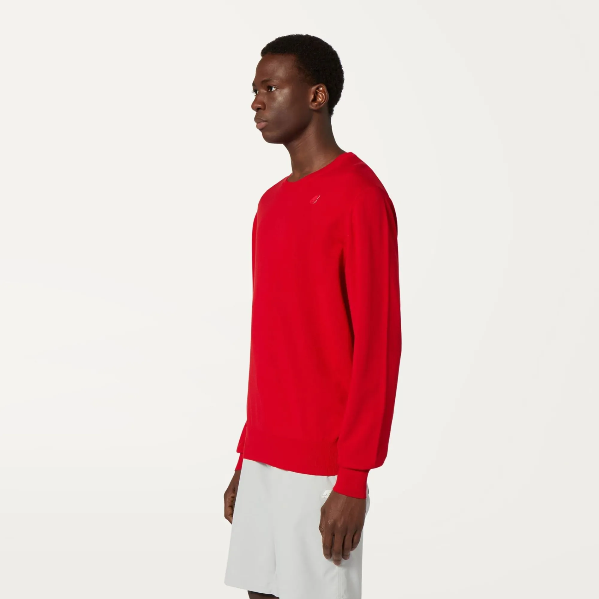 K-WAY Sebastien Cotton Ps - Knitwear - Pullover - Man - Red Flash Sale