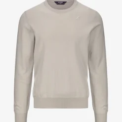 K-WAY Sebastien Cotton Ps - Knitwear - Pullover - Man - Beige Lt Cheap