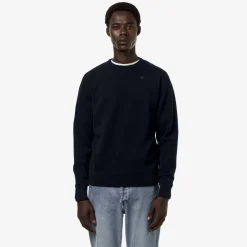 K-WAY Sebastien Easy Care - Knitwear - Pullover - Man - Blue Depth Sale