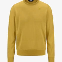 K-WAY Sebastien Merino - Knitwear - Pullover - Man - Yellow Zafferano Store