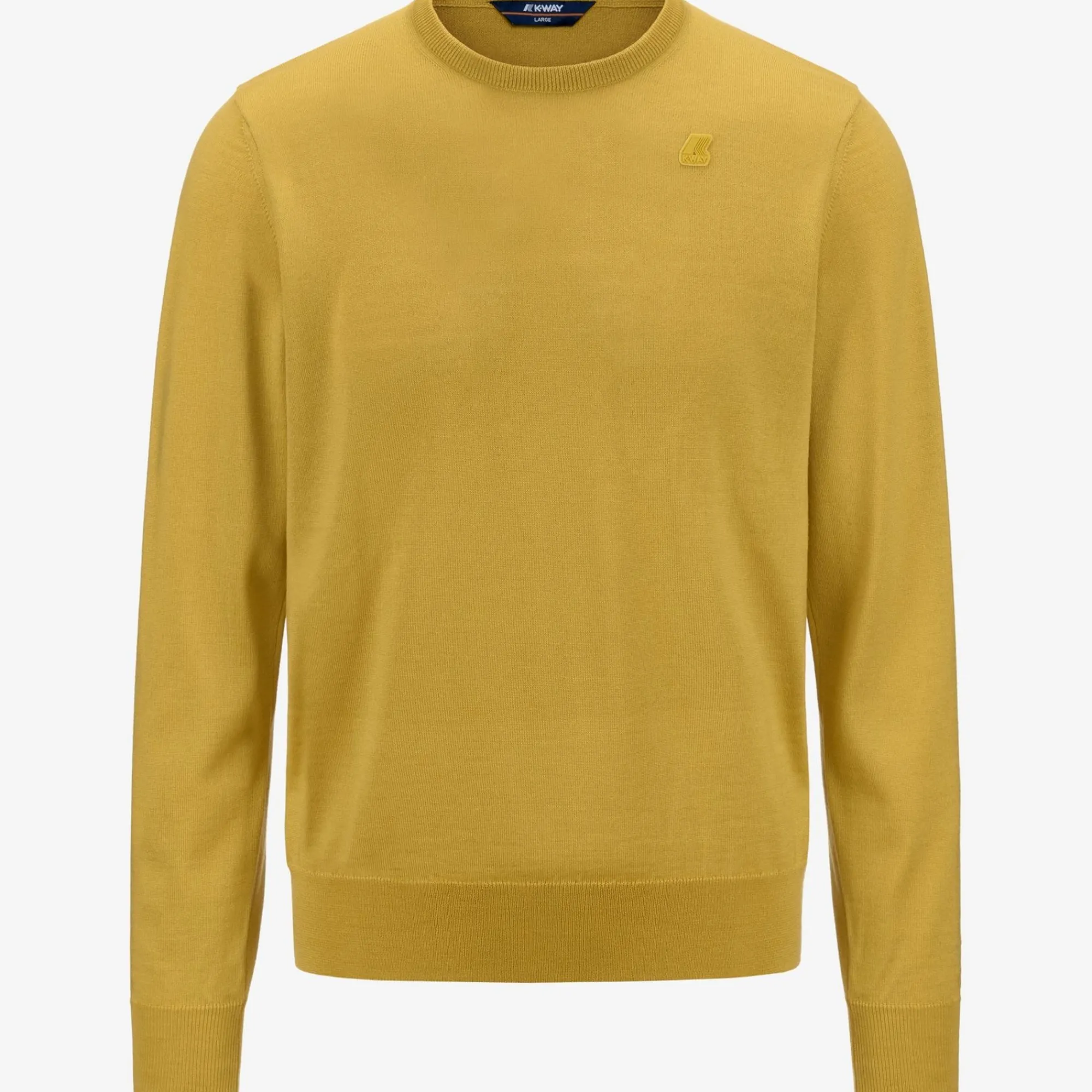 K-WAY Sebastien Merino - Knitwear - Pullover - Man - Yellow Zafferano Store