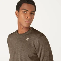 K-WAY Sebastien Merino - Knitwear - Pullover - Man - Beige Taupe Fashion