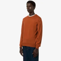 K-WAY Sebastien Merino - Knitwear - Pullover - Man - Orange Pumpkin Store