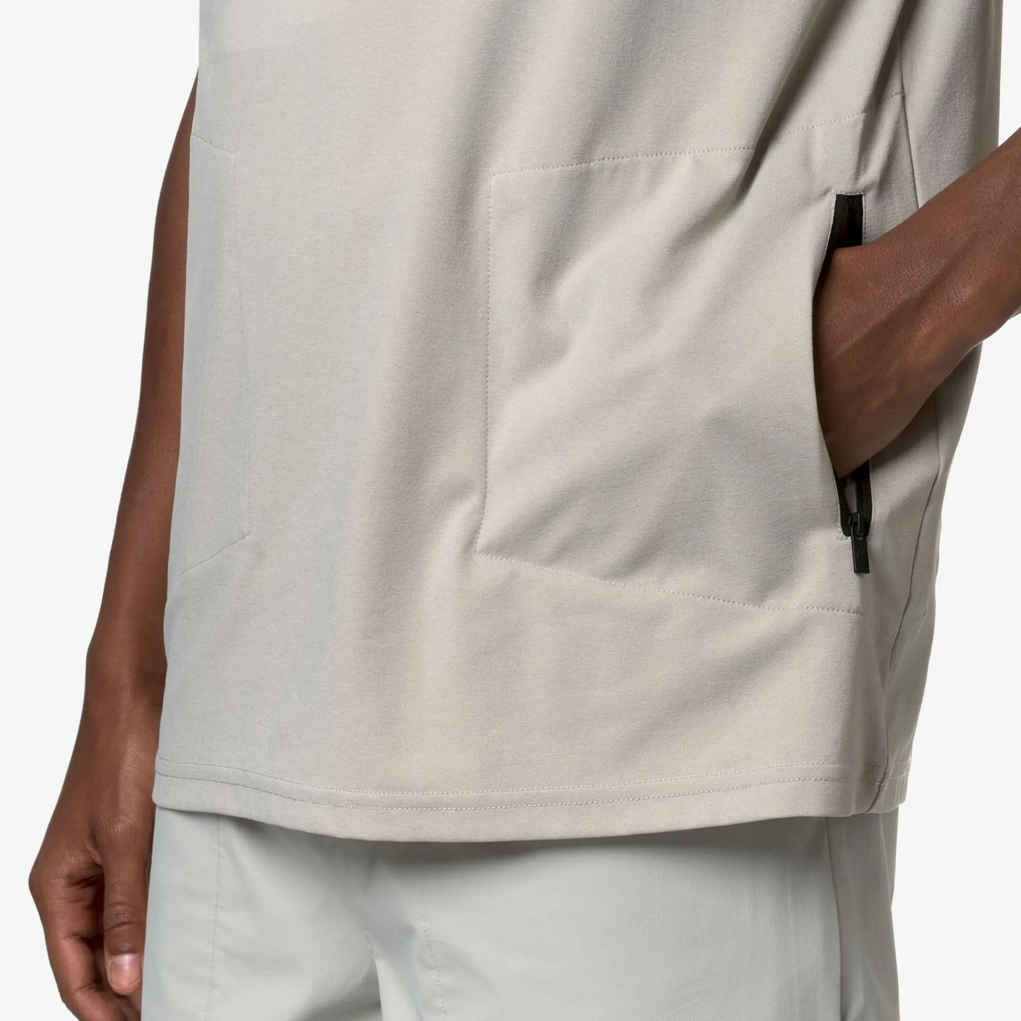 K-WAY Seril Lf - T-Shirtstop - T-Shirt - Unisex - Beige Lt Cheap