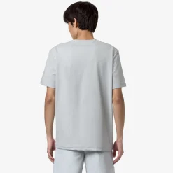 K-WAY Seril Travel - T-Shirtstop - T-Shirt - Unisex - Grey Lt Outlet