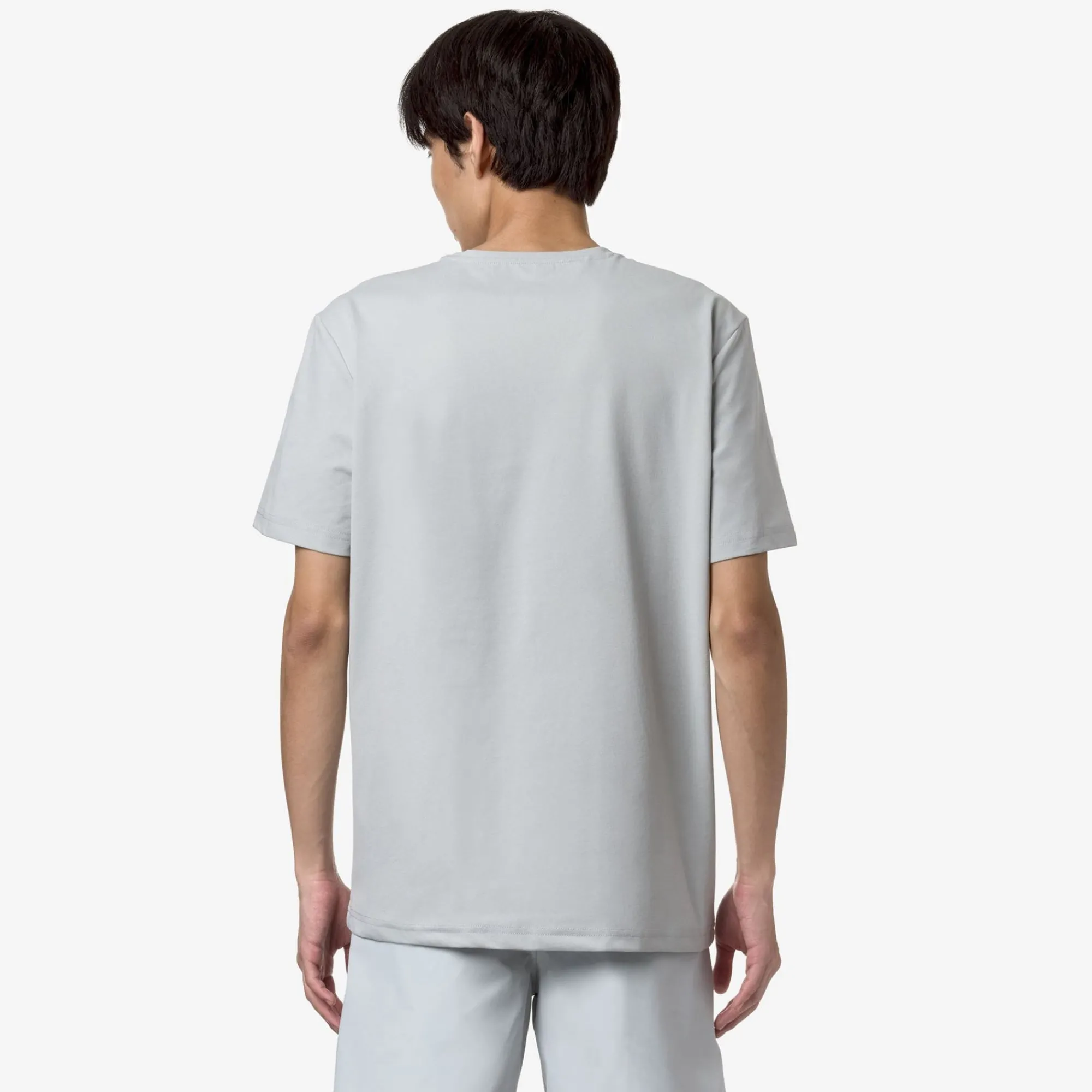 K-WAY Seril Travel - T-Shirtstop - T-Shirt - Unisex - Grey Lt Outlet