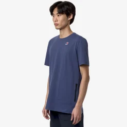 K-WAY Seril Travel - T-Shirtstop - T-Shirt - Unisex - Blue Indigo Outlet