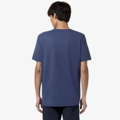 K-WAY Seril Travel - T-Shirtstop - T-Shirt - Unisex - Blue Indigo Outlet