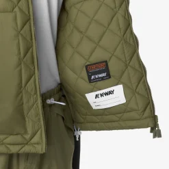 K-WAY Shibar Eco Light Warm - Jackets - Short - Unisex - Green Sphagnum New