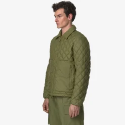 K-WAY Shibar Eco Light Warm - Jackets - Short - Unisex - Green Sphagnum New