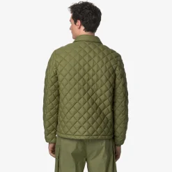 K-WAY Shibar Eco Light Warm - Jackets - Short - Unisex - Green Sphagnum New