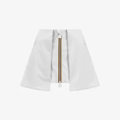 K-WAY Shokiel Pockets Bonded Jersey - Skirts - Short - Woman - White-Grey Cheap