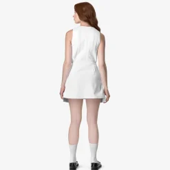 K-WAY Shokiel Pockets Bonded Jersey - Skirts - Short - Woman - White-Grey Cheap