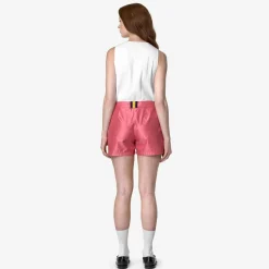 K-WAY Shory Shantung - Like 2L - Shorts - Sportshorts - Woman - Pink Camelia Shantung Cheap