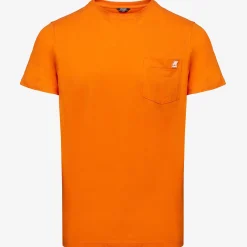 K-WAY Sigur - T-Shirtstop - T-Shirt - Man - Orange Russet Best Sale