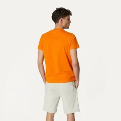 K-WAY Sigur - T-Shirtstop - T-Shirt - Man - Orange Russet Best Sale