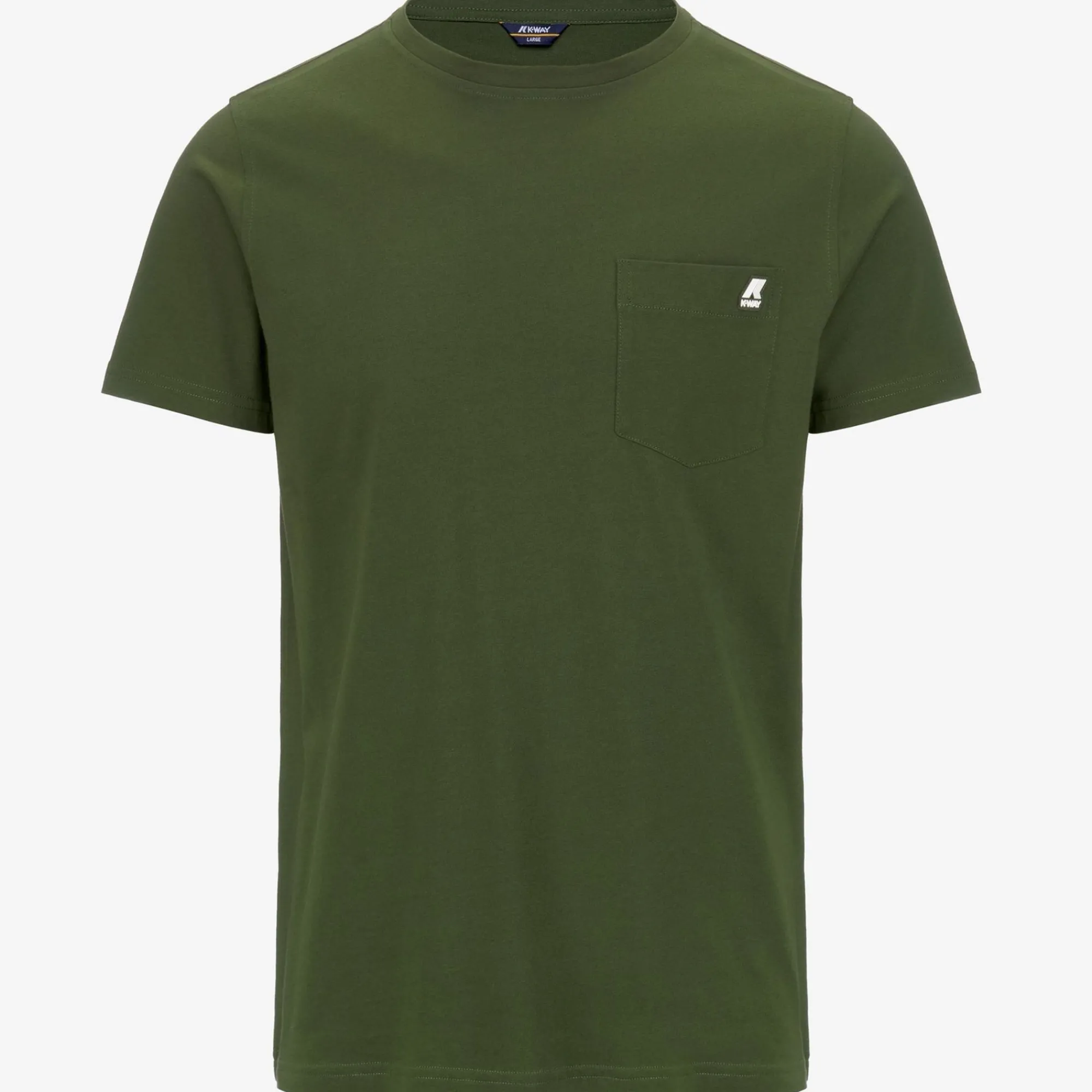 K-WAY Sigur - T-Shirtstop - T-Shirt - Man - Green Cypress Discount