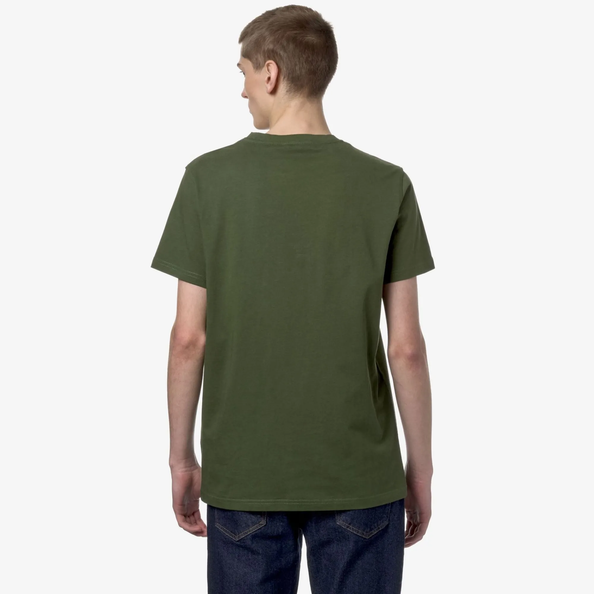 K-WAY Sigur - T-Shirtstop - T-Shirt - Man - Green Cypress Discount