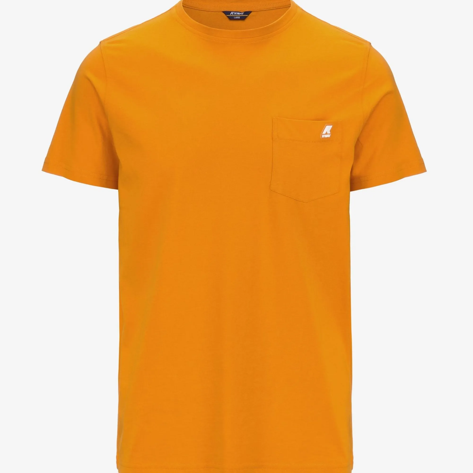 K-WAY Sigur - T-Shirtstop - T-Shirt - Man - Orange Md Flash Sale