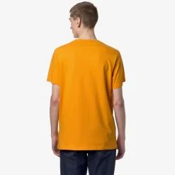 K-WAY Sigur - T-Shirtstop - T-Shirt - Man - Orange Md Flash Sale