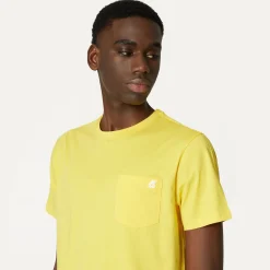 K-WAY Sigur - T-Shirtstop - T-Shirt - Man - Yellow Sunstruck Cheap