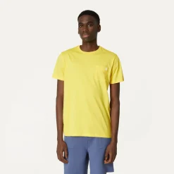 K-WAY Sigur - T-Shirtstop - T-Shirt - Man - Yellow Sunstruck Cheap