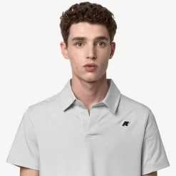 K-WAY Slievot - T-Shirtstop - Polo - Man - Grey Ash Best Sale