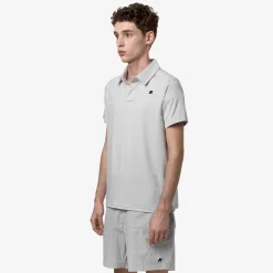 K-WAY Slievot - T-Shirtstop - Polo - Man - Grey Ash Best Sale