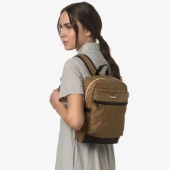 K-WAY Small Laon - Bags - Backpack - Unisex - Brown Corda Cheap